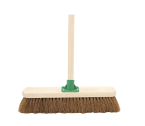 Coco Soft Broom with Handle 18 Inch