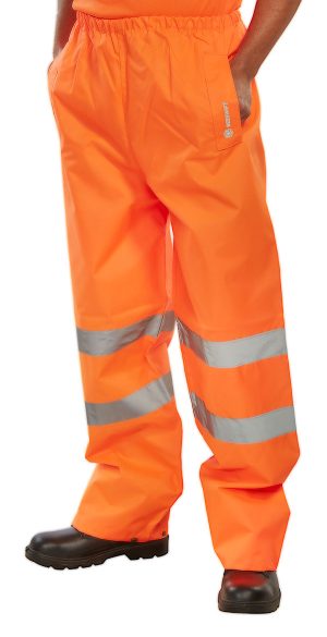 BSEEN TROUSERS EN ISO20471;ORANGE