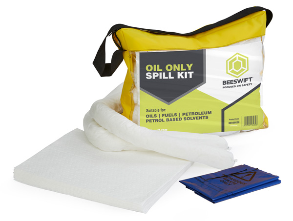 50L OIL ONLY SPILL KIT IN VINYL HOLDALL