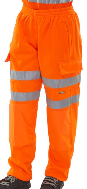 HI VIZ SWEAT JOG BOTTOM OR