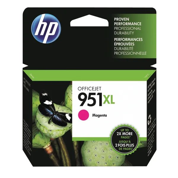HP 951XL Original Ink Cartridge High Yield Magenta CN047AE